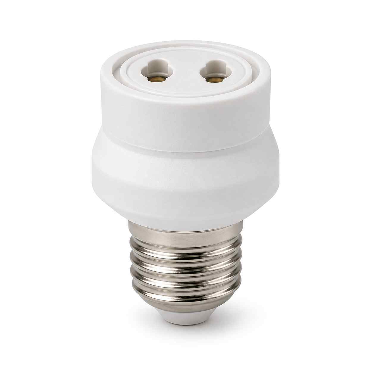 Adaptér E27 na GU10  - převodka závitu pro LED spotlight